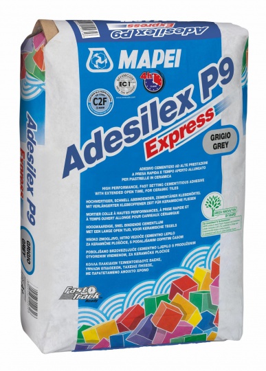 MAPEI ADESILEX P9 EXPRESS 25KG SZÜRKE