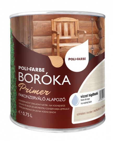 POLI-FARBE BORÓKA PRIMER FAKONZERVÁLÓ ALAPOZÓ 2.5L