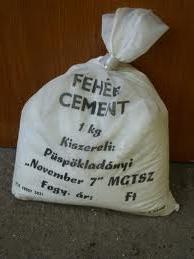 FEHÉR CEMENT (POLI-FARBE) 5KG