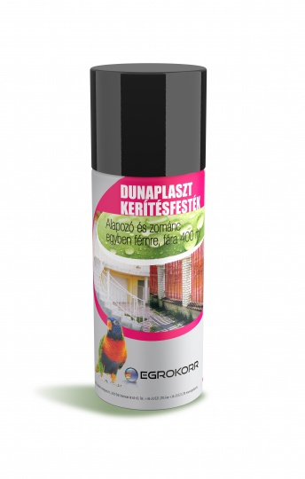 DUNAPLAST KERÍTÉSFESTÉK AEROSOL 0.4ML FEKETE