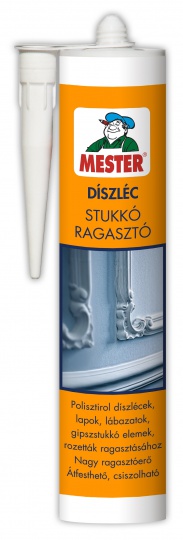 MESTER DÍSZLÉC ÉS STUKKÓ RAGASZTÓ FEHÉR 310ML