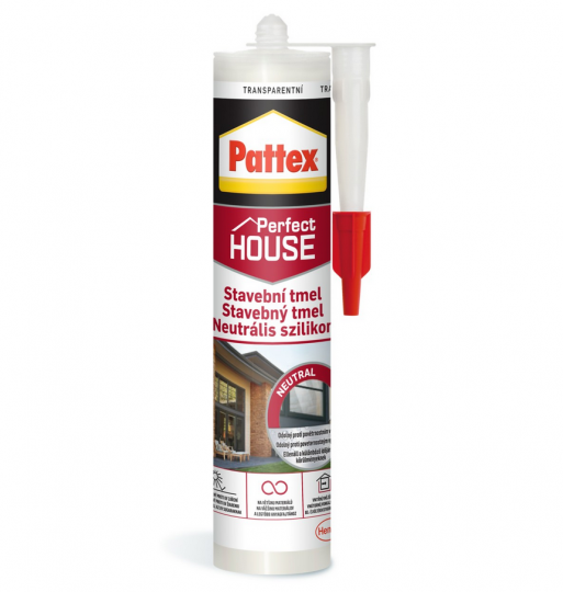 PATTEX NEUTRÁLIS SZILIKON 280ML TRANSZPARENS