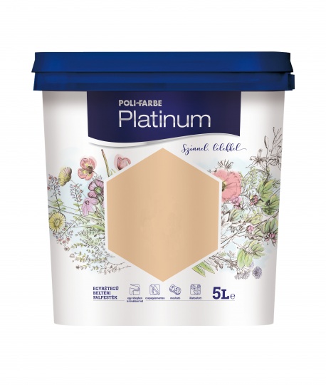 POLI-FARBE PLATINUM BELTÉRI FALFESTÉK 5L ÁRVALÁNYHAJ