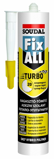 SOUDAL FIX ALL TURBO 290ML FEHÉR