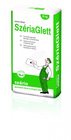 SZÉRIA GLETT GIPSZ 0-10 MM 20KG