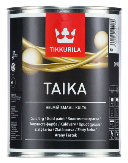 TIKKURILA TAIKA FALFÉNY 0.9L ARANY