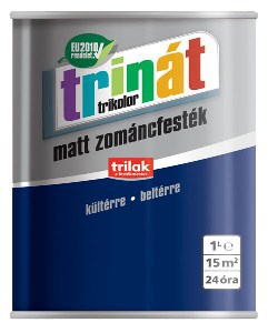 TRINÁT MATT ZOMÁNCFESTÉK 1L SZÜRKE