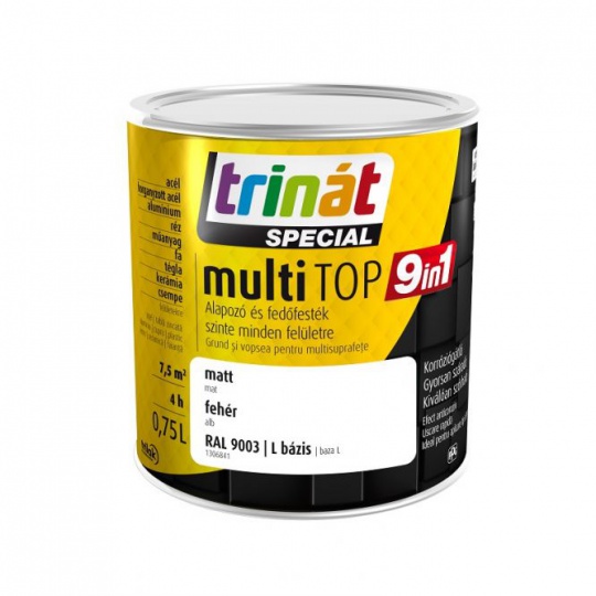 TRINÁT SPECIAL MULTITOP 9IN1 0.75L FEHÉR ÉS L BÁZIS