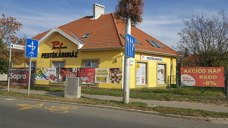 Festékbolt Szentendre, Stéger köz 2.